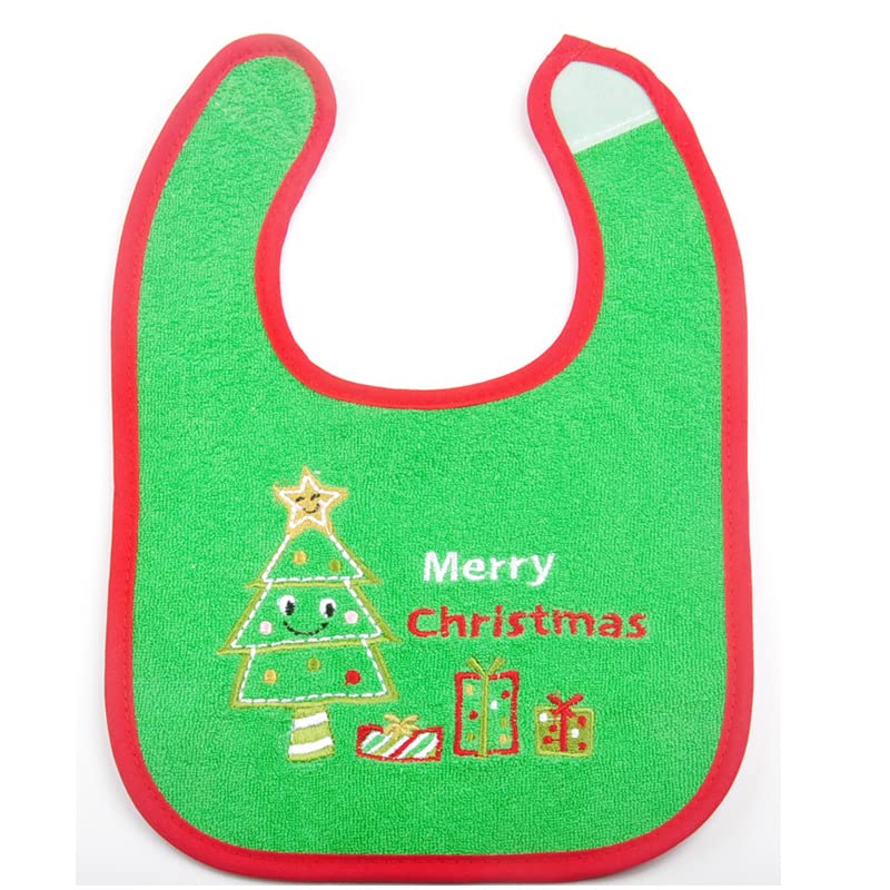Dream Loom Christmas Baby Bibs 4pcs, First Xmas Baby Gift, for Babies Newborns and Toddler - Image 4